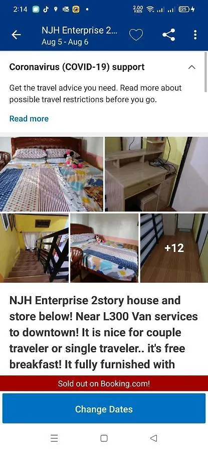 Njh Room For Rent Davao City 0*,  Fülöp-szigetek